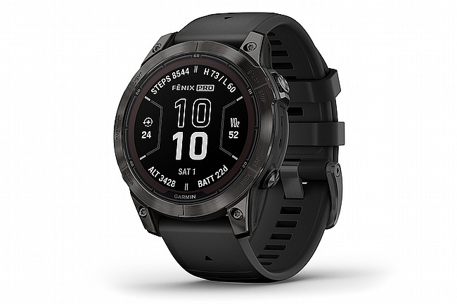 Garmin Fenix 7 Pro Sapphire Solar GPS Watch Carbon Grey DLC Titanium