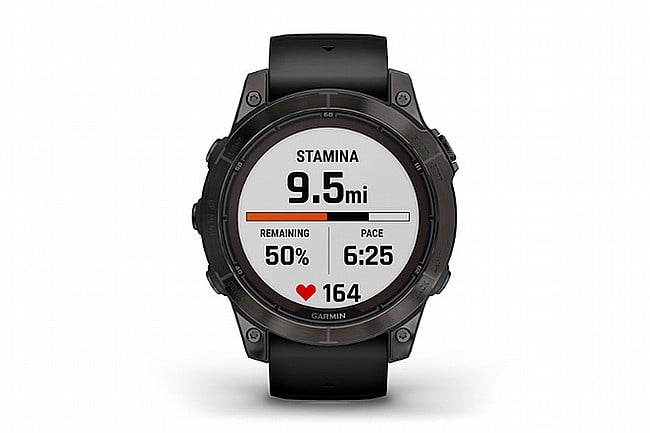 Garmin Fenix 7 Pro Sapphire Solar GPS Watch Stamina Tracking