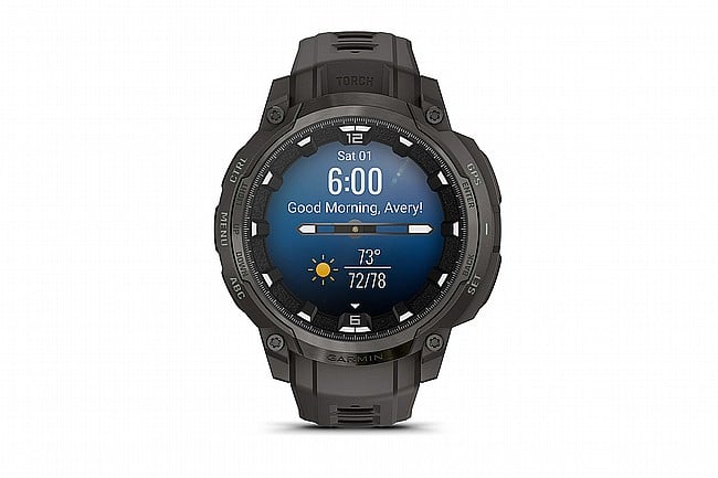 Garmin Instinct Crossover AMOLED GPS Watch Charcoal