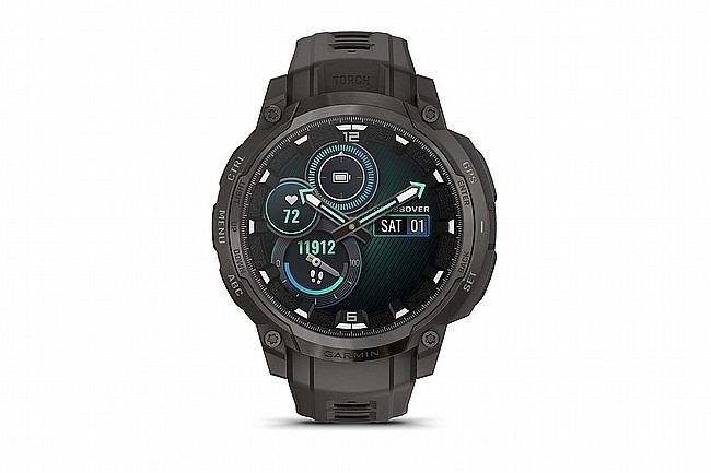 Garmin Instinct Crossover AMOLED GPS Watch Charcoal
