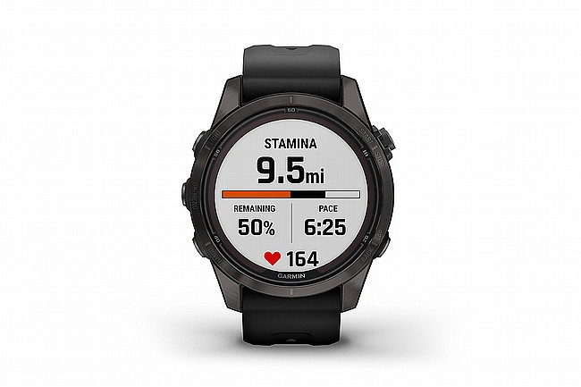 Garmin Fenix 7S Pro Sapphire Solar GPS Watch Stamina Tracking