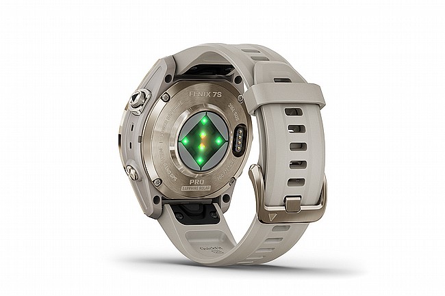Garmin Fenix 7S Pro Sapphire Solar GPS Watch Soft Gold/Light Sand