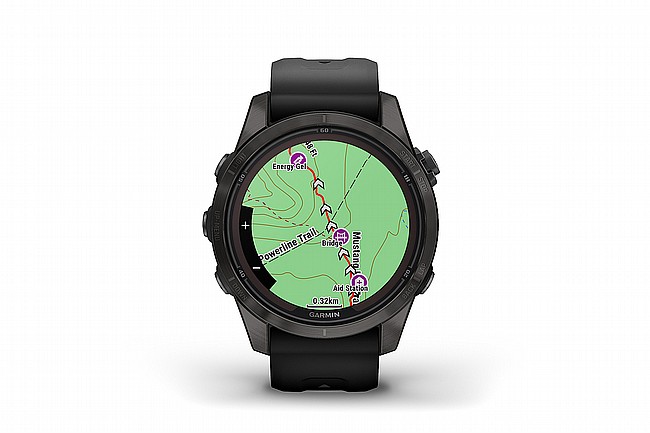 Garmin Fenix 7S Pro Sapphire Solar GPS Watch GPS Tracking & Mapping