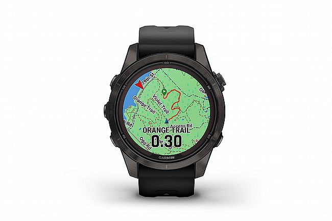 Garmin Fenix 7S Pro Sapphire Solar GPS Watch Integrated Segments