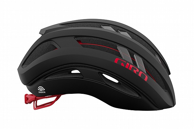 Giro Aries Spherical MIPS Road Helmet Matte Carbon / Red 