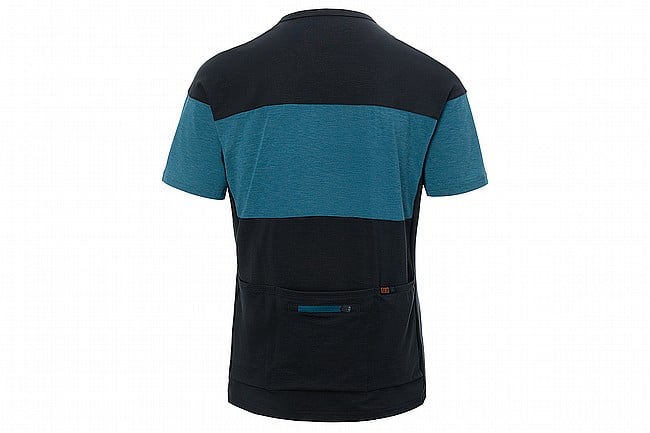 Giro Mens Ride Jersey Black/Harbor Blue