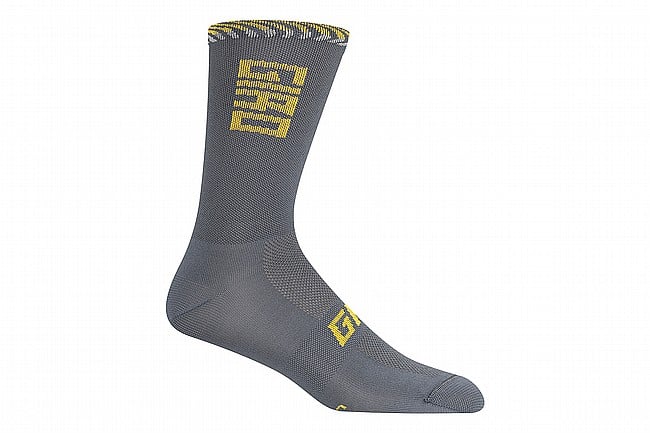 Giro Comp Racer High Sock Dark Shark/Spectra Yellow
