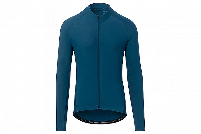 Giro Mens Chrono Thermal LS Jersey Harbor Blue