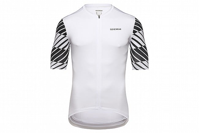 Gore Wear Mens Swiftride Optical Jersey White/Black