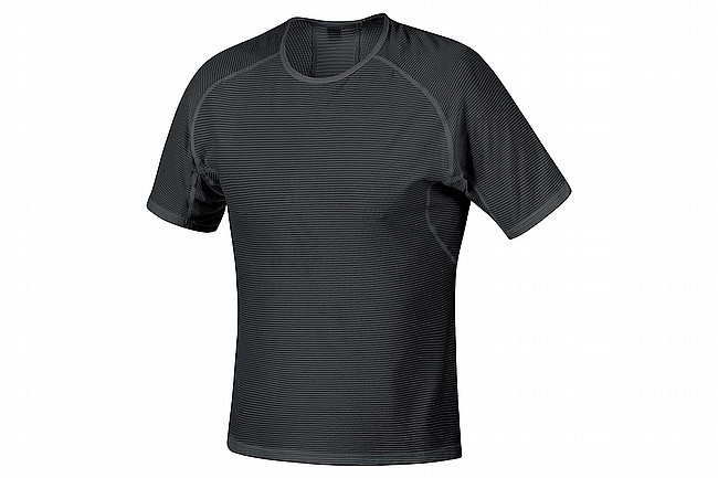 Gore Wear Mens Baselayer SS Shirt Black