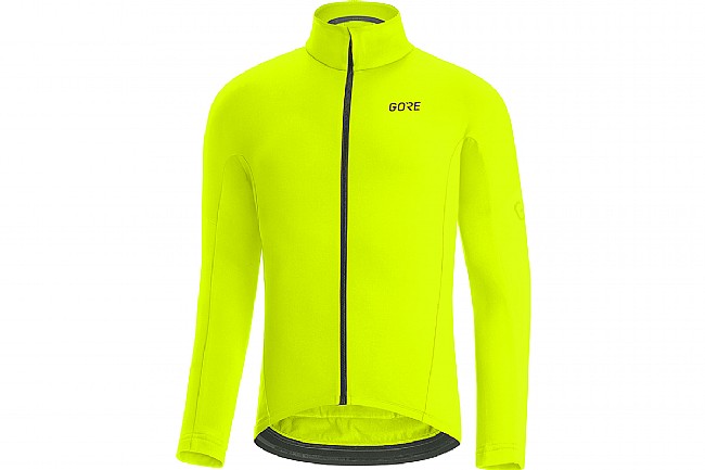 Gore Wear Mens C3 Thermo Jersey Neon Yellow