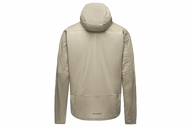 Gore Wear Mens Fernflow Hooded Windbreaker Tech Beige