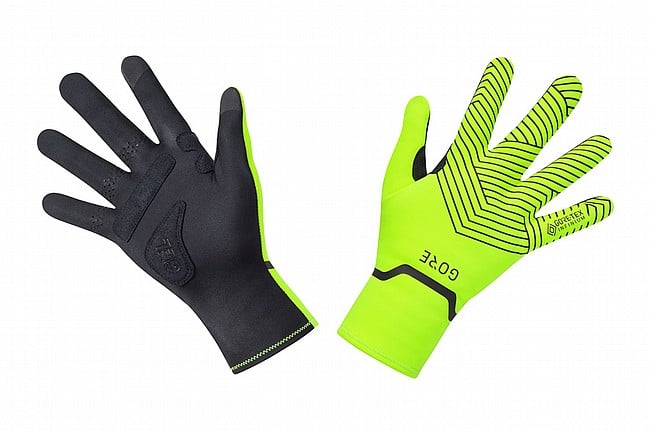 Gore Wear C3 Gore-Tex Infinium Stretch Mid Gloves Neon Yellow/Black