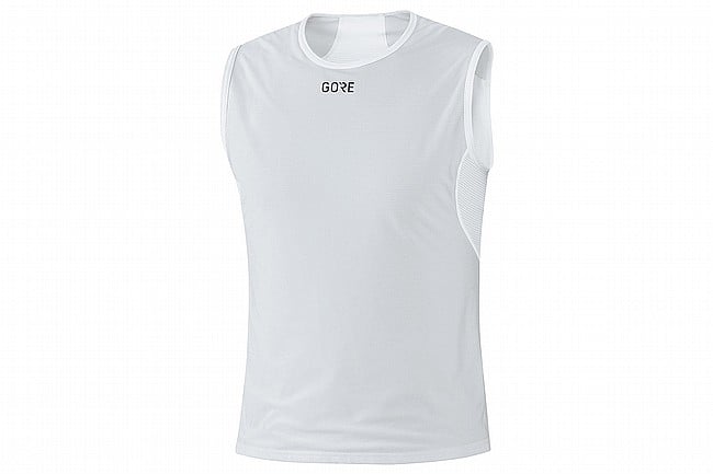 Gore Wear Mens Windstopper Baselayer Sleeveless Shirt Light Grey