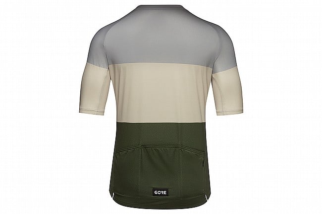 Gore Wear Mens Spirit Stripes Jersey Lab Gray/Tech Beige