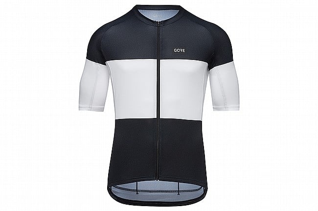 Gore Wear Mens Spirit Stripes Jersey Black/White
