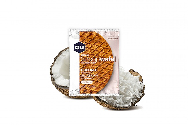 GU Energy Stroopwafel (Box of 16) Coconut (GF)