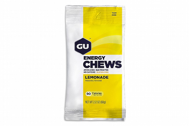GU Energy Chews (Box of 12) Lemonade