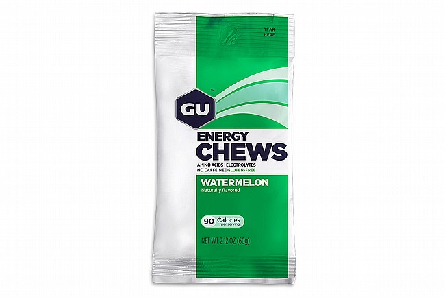 GU Energy Chews (Box of 12) Watermelon
