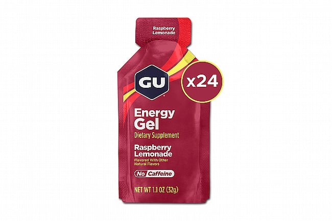 GU Energy Gels (Box of 24) Raspberry Lemonade