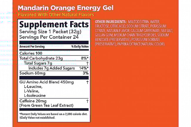 GU Energy Gels (Box of 24) 