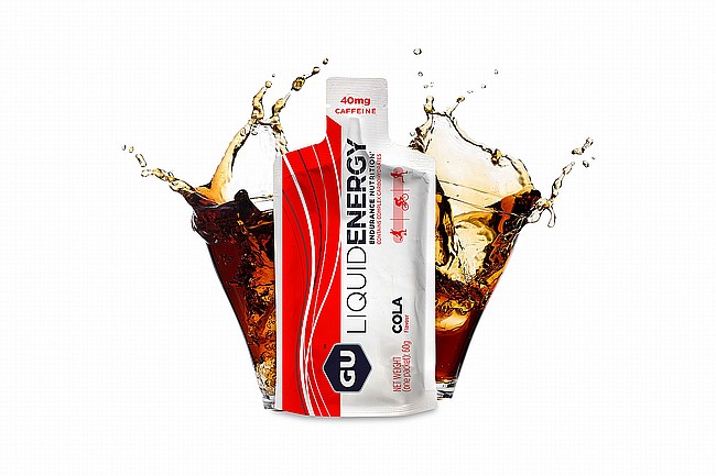 GU Liquid Energy Gel (Box of 12) Cola (40mg Caffeine)