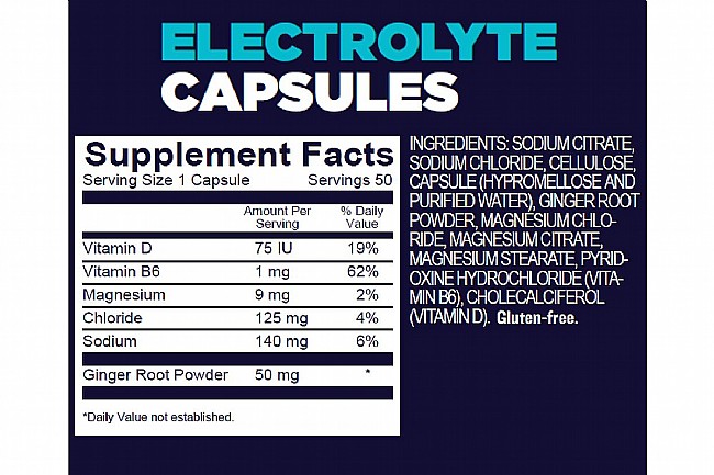 GU Roctane Electrolyte Capsules (50 Capsules) 
