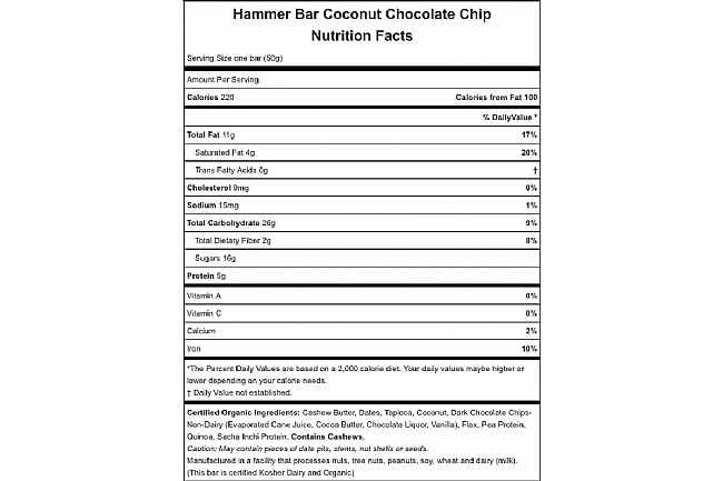 Hammer Nutrition Hammer Bar (Box of 12) 
