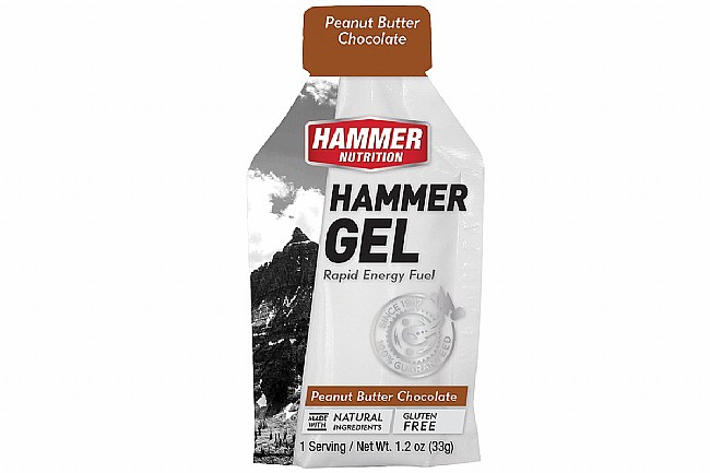 Hammer Nutrition Hammer Gel (Box of 24) Peanut Butter Chocolate