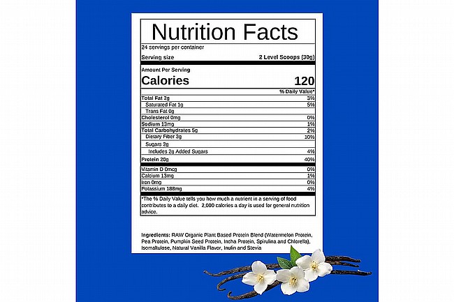 Hammer Nutrition Plant Protein (24 Serving) Vanilla