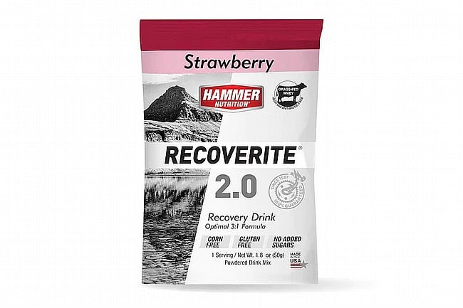 Hammer Nutrition Recoverite 2.0 (Box of 12) Strawberry