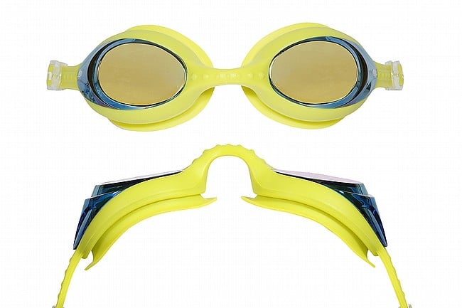 Blueseventy Element Mirrored Goggle Neon Yellow/Blue Mirror