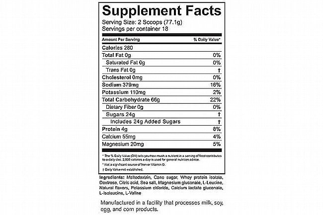 Infinit Nutrition Go Far Endurance Fuel Fruit Punch - 18 Servings