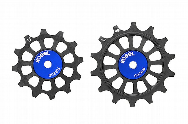 Kogel Oversized Pulley Wheels For Shimano R9200 Black