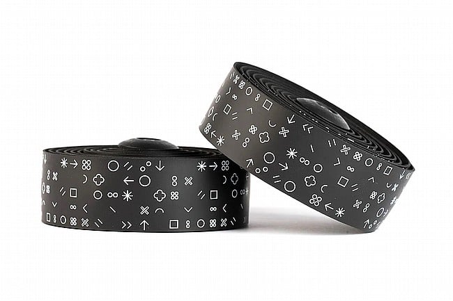 Burgh Classic Bar Tape - White 2.5mm Hieroglyph