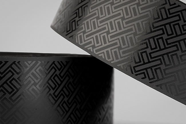 Burgh Classic Bar Tape 2.5mm Stealth Black - Mosaic