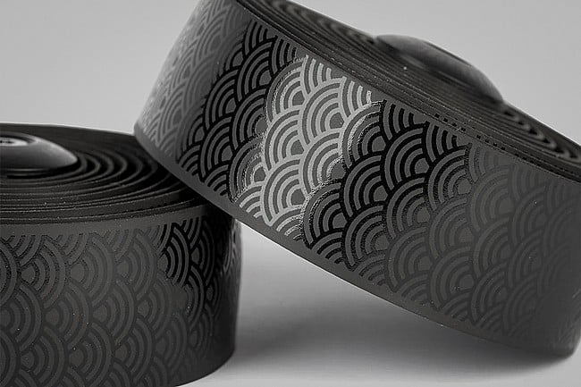 Burgh Classic Bar Tape 2.5mm Stealth Black - Wave
