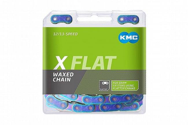 KMC X-Flat Flat Top Road Chain Aurora