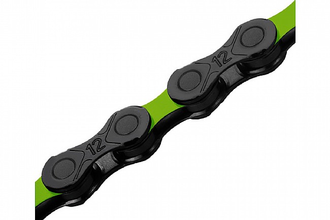 KMC DLC 12x126 MTB Chain Green