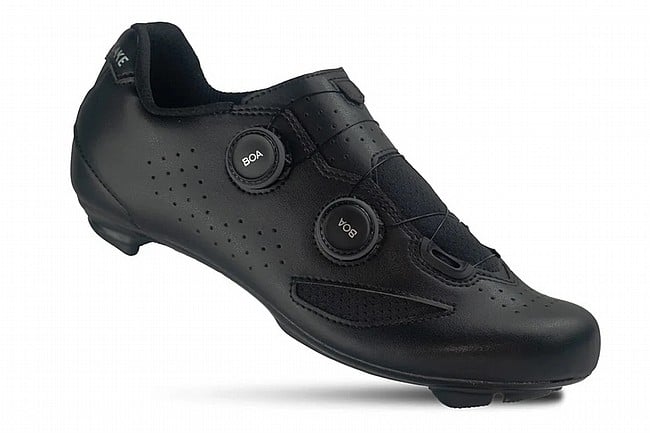 Lake CX190 Wide Road Shoe Black/Silver