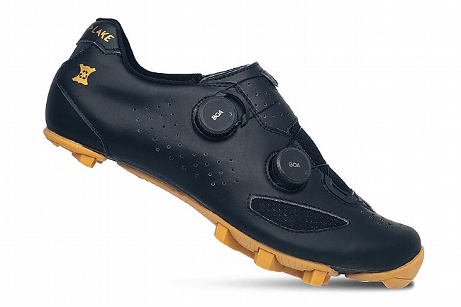 Lake MX239 Gravel Shoe Black/Gold