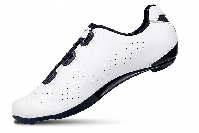 Lake CX178-X Wide Road Shoe White/Black