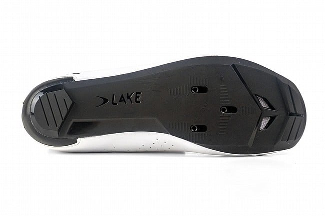 Lake CX178-X Wide Road Shoe White/Black