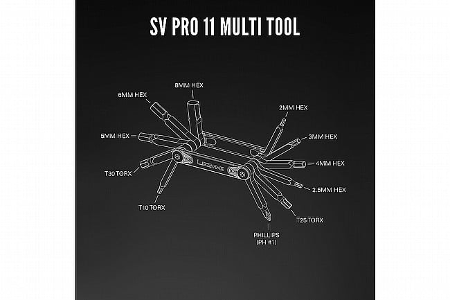 Lezyne SV Pro Multi-Tool  11 - Silver