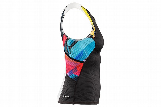 Louis Garneau Womens Vent Tri Sleeveless Jersey Black Multi