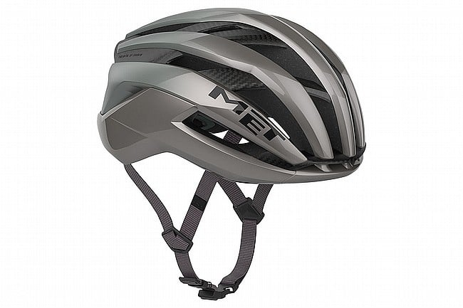 MET Trenta 3K Carbon Mips Helmet MY26 Glossy Opal Gray