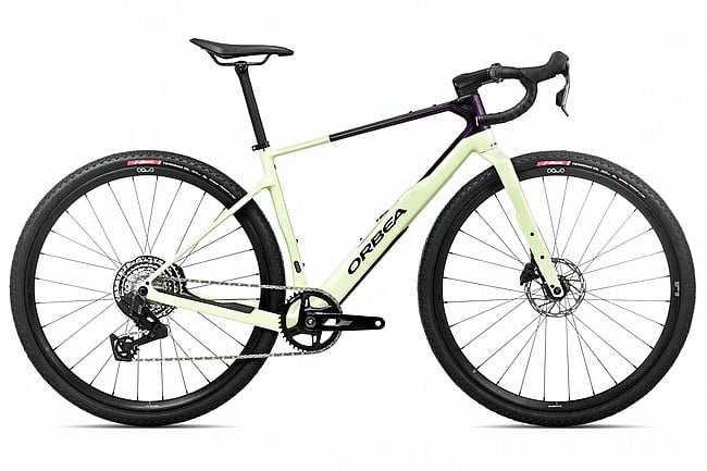 Orbea M31E Team 1x Gravel Bike Acid Gum/Purple Carbon