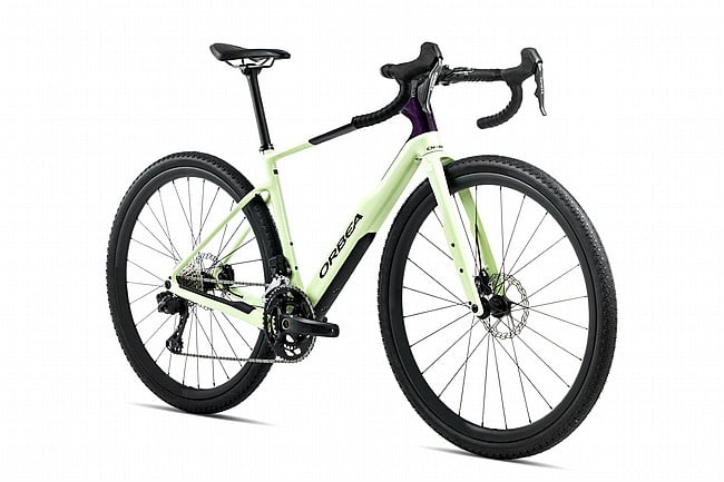 Orbea M31E Team 1x Gravel Bike Acid Gum/Purple Carbon