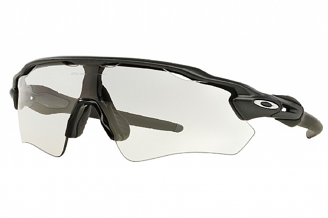 Oakley Radar EV Path Photochromic Sunglasses Steel - Clear to Black
