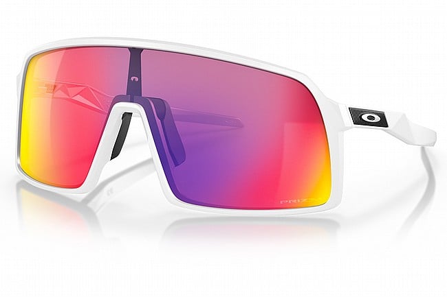 Oakley Sutro Sunglasses Matte White - PRIZM Road